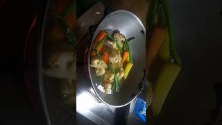 শীতের সবজির নিরামিষ স্টু #cooking #shorts #veg #stew #vegstew