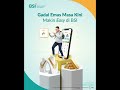 GADAI EMAS MASA KINI - MAKIN EASY DI BSI