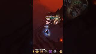 Destroy the meta v10 hellgate 2v2.quarterstaff and dual sword #albiononline #hellgate #mmorpg