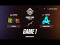 NIP Flash vs Aurora Gaming GAME 1 M6 World Championship | RORA vs NPFL ESPORTSTV