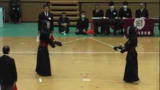 2013 魁星旗争奪全国高校剣道大会・男子決勝（9分の5）