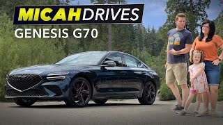 2022 Genesis G70 | Luxury Sedan Family Review