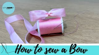 5 MINUTE BOW SEWING HACK FOR BUSY CRAFTERS