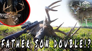 2 Big Bucks Down in the Rut | Insane November Whitetail Hunts