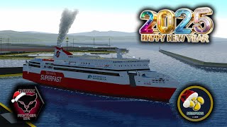 Virtual Sailor N.G. - New Year's Eve on Patra Port with Ariadne. 🎅🎄☃️