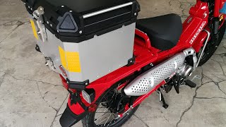 ติดกล่องท้าย 45 L กับ HONDA CT125