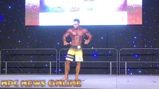 2020 IFBB Pro League SouthEast Texas Men's Physique Winner Daniel Ammons Posing Routine Prejudging