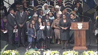 Winnie's great grandchildren's tributes melt hearts at memorial