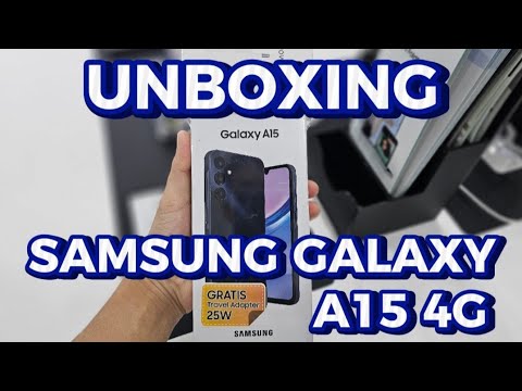 Unboxing Samsung Galaxy A15 2024 #samsunga15 - YouTube