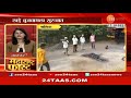 zee 24 taas impact begin filling of potholes on nashik yeola highway