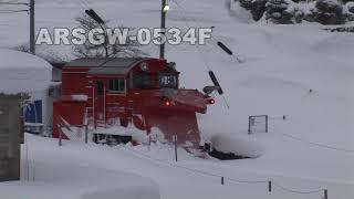 【DE15】木次線ラッセル (4) 2011豪雪【出雲坂根】Arsgw-0534