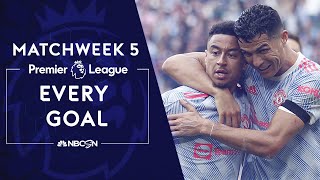 Every Premier League goal from Matchweek 5 (2021-22) | Premier League | NBC Sports