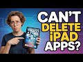 How to Delete Apps on iPad with Parental Controls Enabled