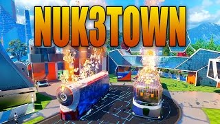 Black Ops 3 "NUK3TOWN": Easter Eggs, Map Changes, and more! (Nuketown Multiplayer Map)