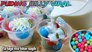 YANG VIRAL EMANG CEPAT BANGET LARIS'NYA ‼️ RESEP PUDING JELLY BALL