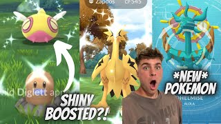 ✨Galarian Bird Shiny Check \u0026 Is This Pokemon Go Event Actually Shiny Boosted?!✨