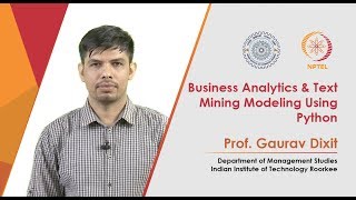 Business Analytics & Text Mining Modeling Using Python - Promo