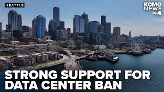 Seattle leaders' proposed one-year ban on data centers met with strong support
