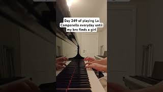 Day 249 of playing La Campanella #piano