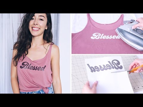 DIY Custom Print T-Shirts | Iron-On Transfer Paper DIY Custom Print T-Shirts | Iron-On Transfer Paper