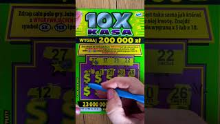 Będzie wygrana? 10x KASA 🤑 #zdrapkilotto #zdrapki #lotto #scratch #scratchofftickets