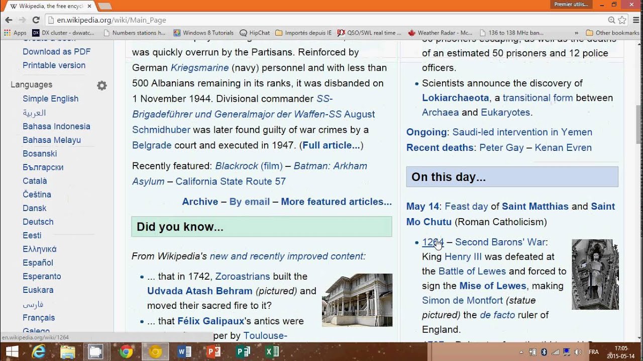 Wikipedia The World's Free Encyclopedia On The Web Look And Review ...