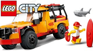 LEGO 60453 Lifeguard Beach Rescue Truck - Speed Build Review