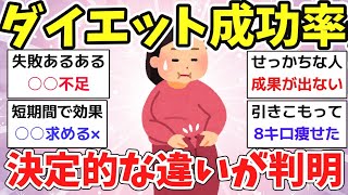 【有益スレ】これなら痩せられる！過去イチ効果的なダイエットと失敗を教えて【ガルちゃん】