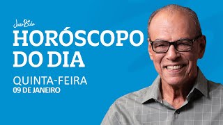 Horóscopo do Dia 09 de Janeiro de 2025 - Quinta-feira | POR JOÃO BIDU