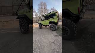 Халк часть 2 УАЗ халк 2UZ FE V8 42 Трактора +Лапы Порталы 😱 #offroad #uaz #hunter #uazhunter #2uzfe