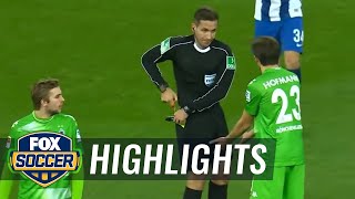 Hertha BSC Berlin vs. Monchengladbach | 2016-17 Bundesliga Highlights