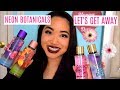 NEW Victoria's Secret Spring 2019 Body Care Haul/Review | Let's Get Away & Neon Botanicals