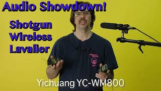 Audio Gear Show Down! Mailada, Yichuang, Azden, and Tascam wireless, shotgun, \u0026 recorders. #audio