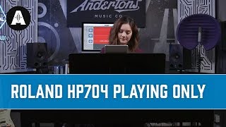 Roland HP704 - Playing Only (The Best Home Piano in Action!)