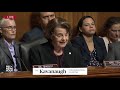 too often women s memories and credibility have come under assault feinstein at kavanaugh hearing