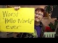 Worst 'Hello World' ever - Let's code - Fun Fun Function