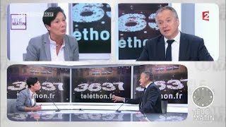 Téléthon 2017 : Notre présidente était l'invitée des 4 vérités de Télématin sur France 2