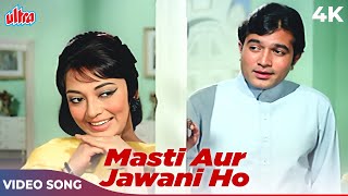 Masti Aur Jawani Ho 4K - Rajesh Khanna, Sadhana, Helen - Kishore Kumar, Asha Bhosle - Old Hindi Song