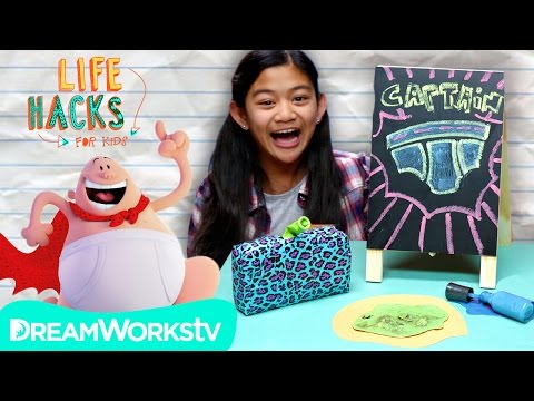 Captain Underpants Hacks! | LIFE HACKS FOR KIDS Captain Underpants Hacks! | LIFE HACKS FOR KIDS