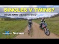 Single v twin adventure bike debate: what our viewers said!︱Cross Training Adventure