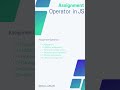 JavaScript Assignment Operators | Streamlining Your Code