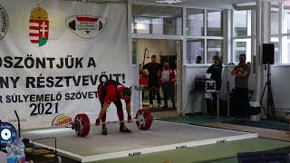 Felnőtt súlyemelő OB - P.Nagy Bálint lökés 142 kg