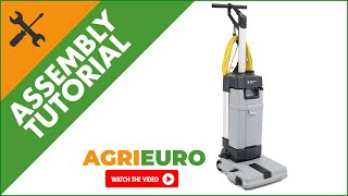 NILFISK SC100 E Electric Floor Scrubber Dryer - Assembly tutorial