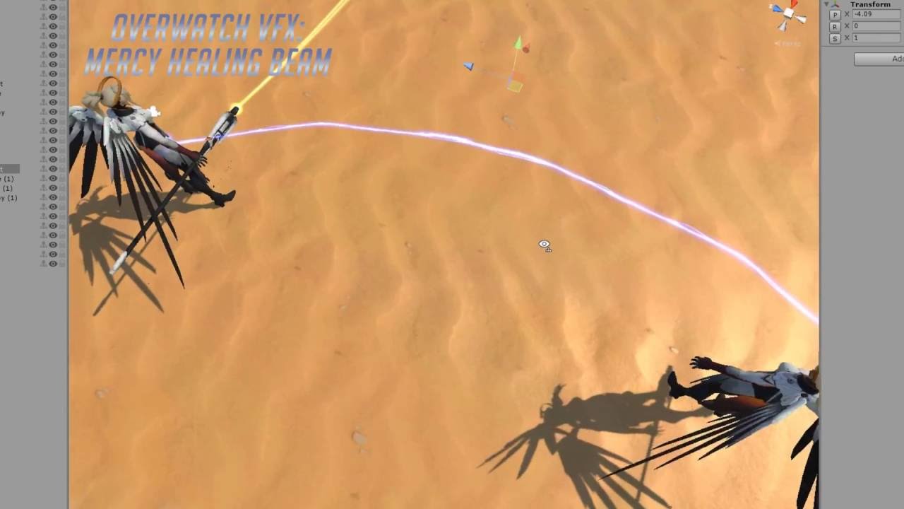 Overwatch Vfx Mercy Healing Beam Real Time Vfx