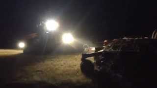 Planting L130 canola at night pushing to get as much done as we can before the rain.