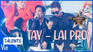 Tay-Lai Pro - Double2T cùng dân chơi bản JustaTee áp phê sân khấu cùng bản hit Rap Việt Concert 2023