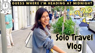 Solo travel vlog for the 1st time 😍 Taking cab at midnight Is it really safe⁉️Singapore to ? #tamil