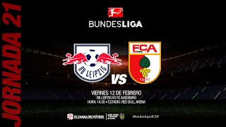 Partido Completo: RB Leipzig vs Augsburgo | Jornada 21- Bundesliga