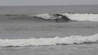 Lars Hamilton Surfing Matunuck, Rhode Island