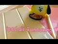 ipad air 4 unboxing (rose gold) + accessories